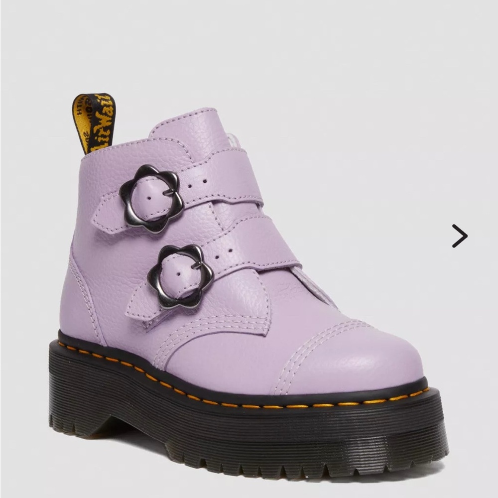 Dr. Martens Devon Leather Platform Boots